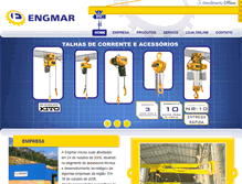 Tablet Screenshot of engmar.ind.br